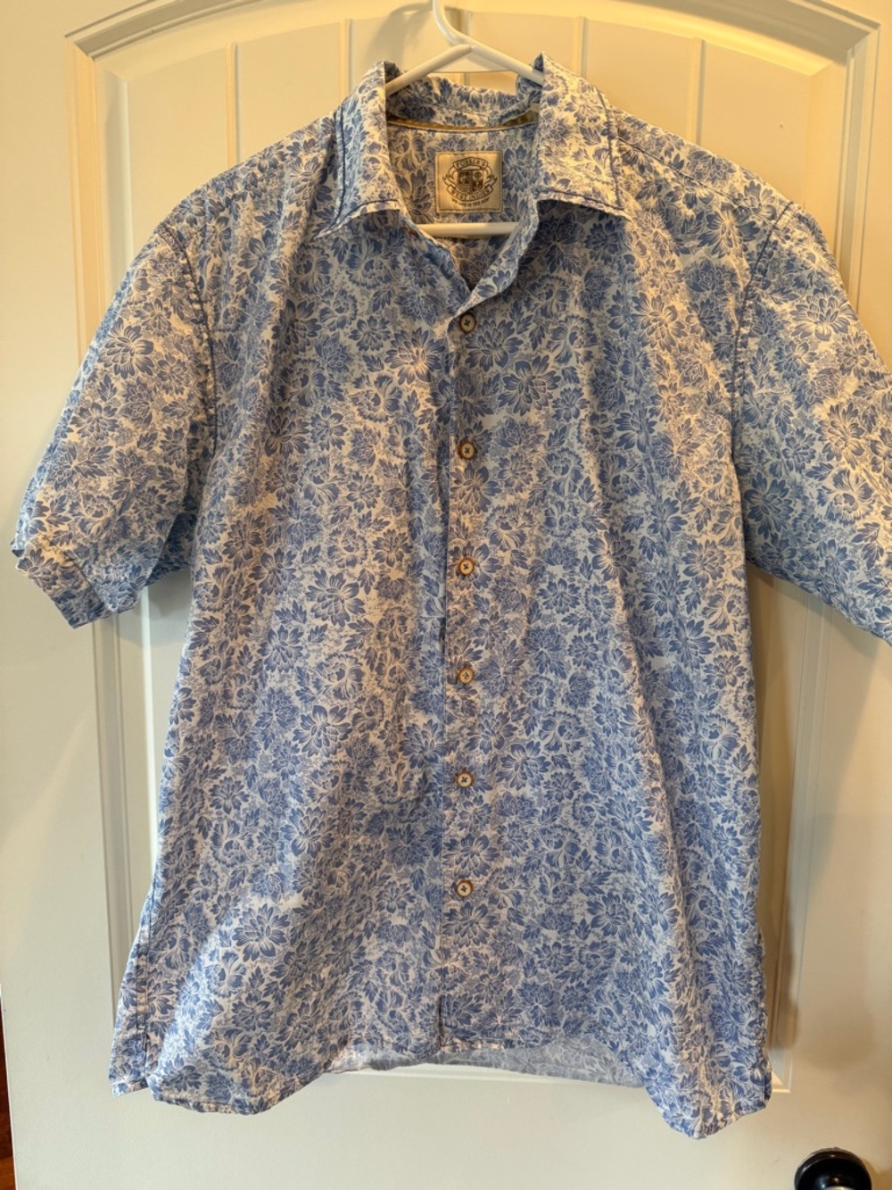 Pusser’s West Indies Short Sleeve Floral Button-Down Shirt